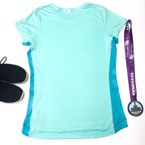 Nike Running Dri-Fit Miler Reflective Top, sz L - Picture 6 of 8